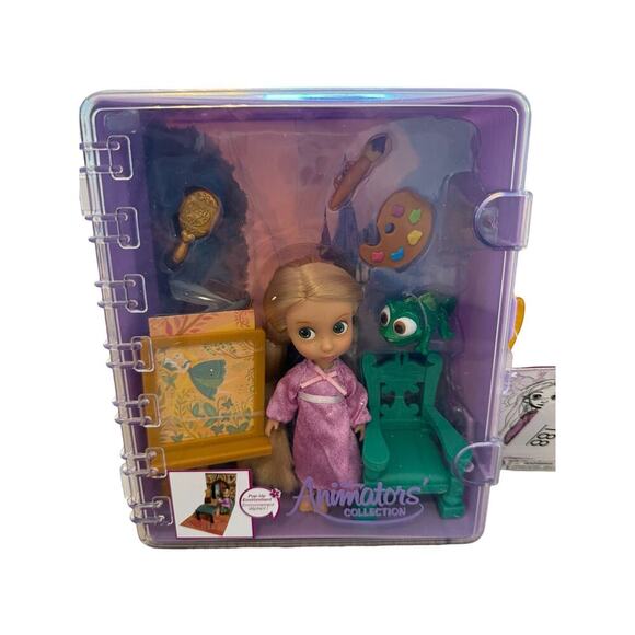 $_12.JPG?set_id=880000500F Disney Animators\' Collection Rapunzel 7 Piece Playset